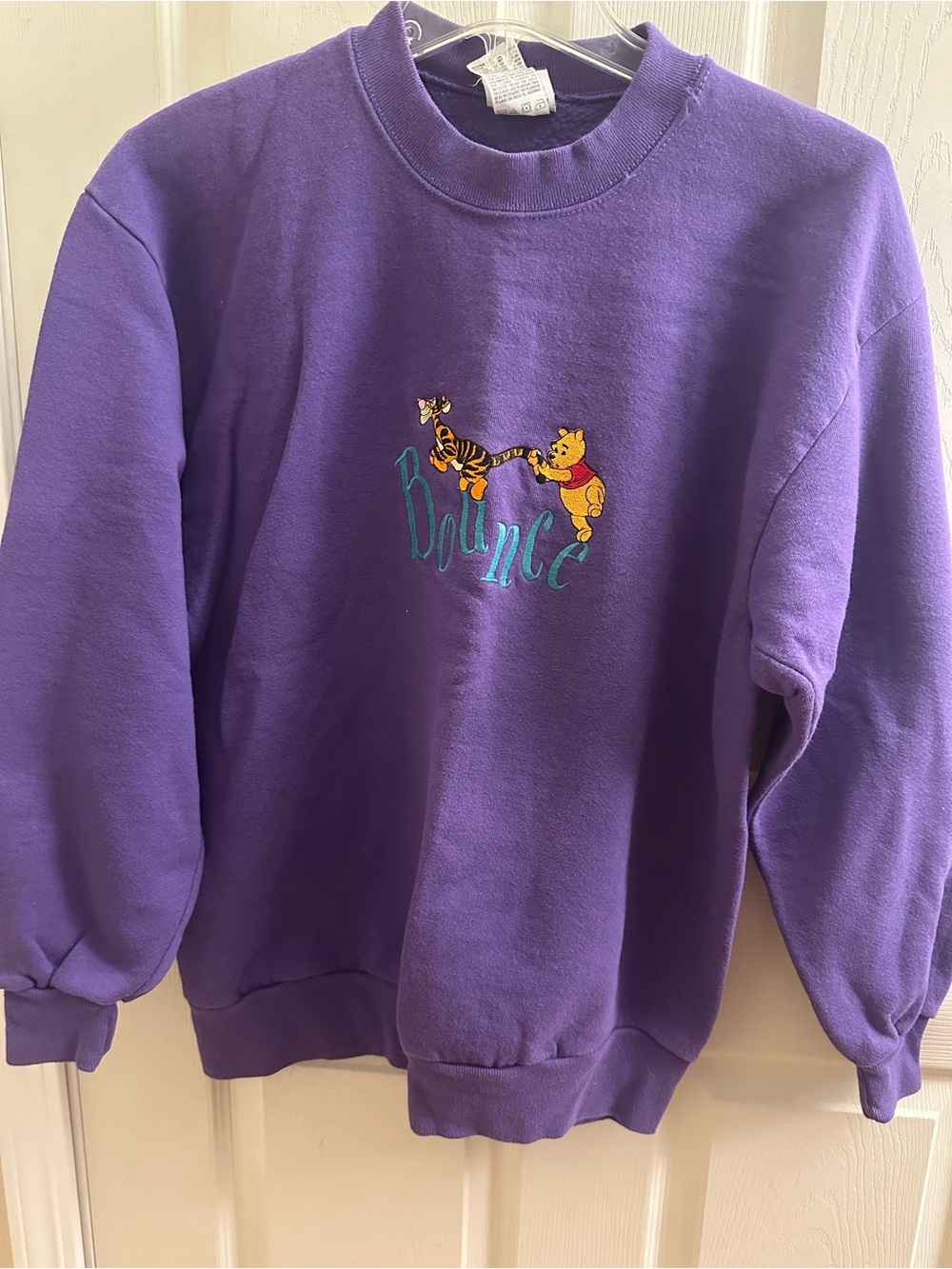 Disney Vintage 100 Acre Pooh Collection Purple Sweatshirt - Large